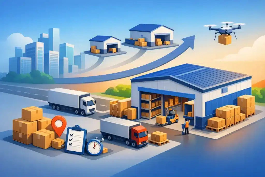 When Brands Add Warehouses at the Right Time