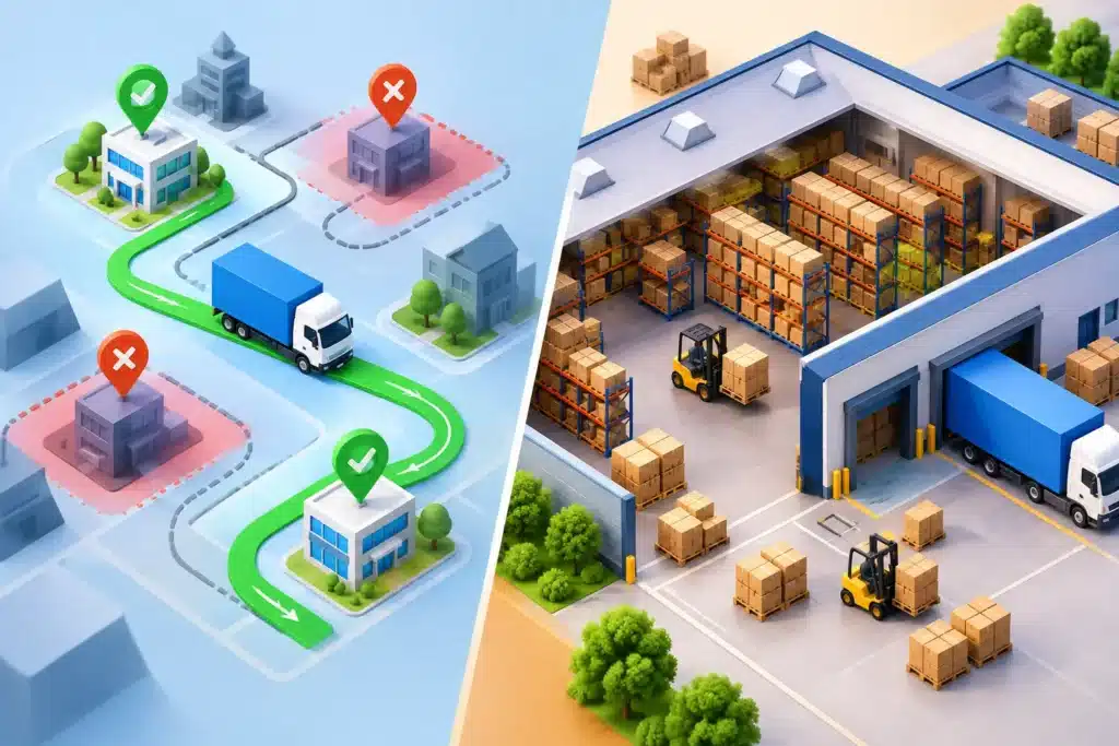 Zone Skipping Versus Warehousing Compared